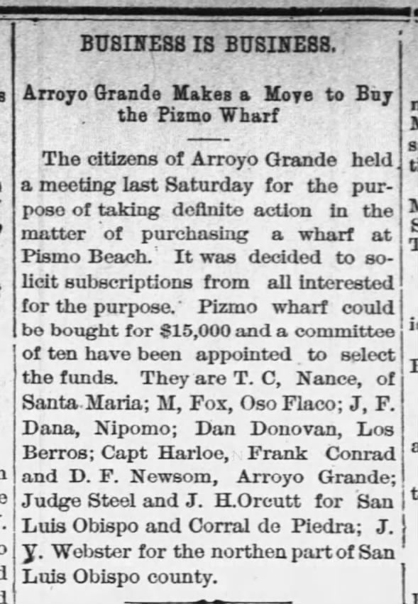 Clipping from The Santa Maria Times